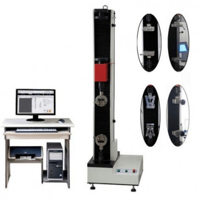 500N Tensile Strength Testing Machine , Universal Testing Machine Usage and Electronic , Single Column Tension Testing Machine