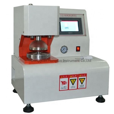 Automatic Cardboard Paper Bursting Strength Tester , Bursting Strength Determination for Paper and Paperboard